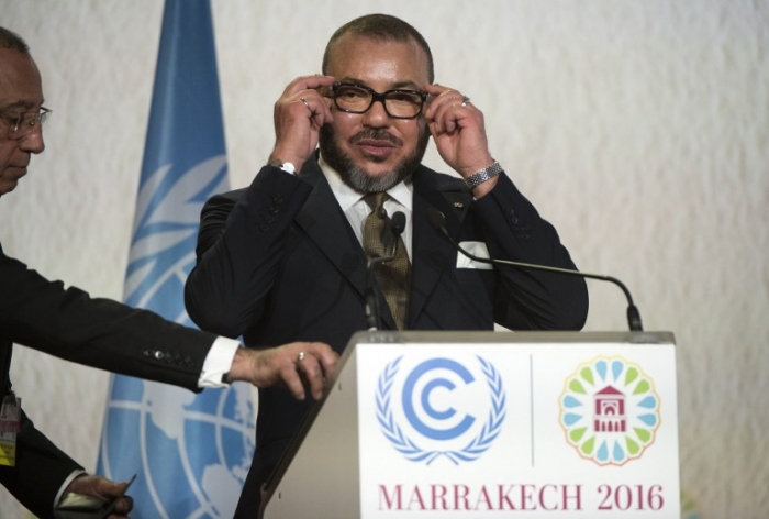 Mohammed VI joue et perd. D. R.